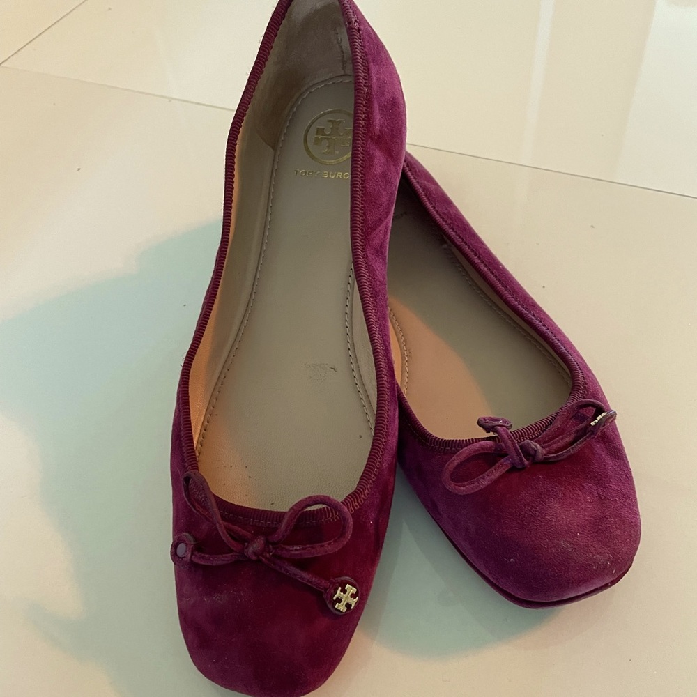 Tory Burch flats, size 8